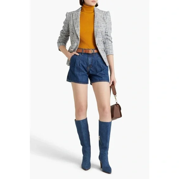 NWT Veronica Beard Simpson Denim Shorts